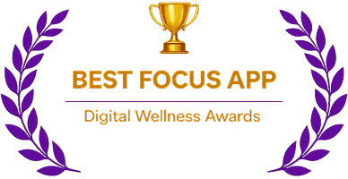 Best Focus App Digital Wellness Award